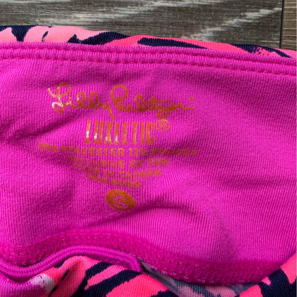 Lilly Pulitzer Weekender Pink Cropped Leggings S - Picture 4 of 7